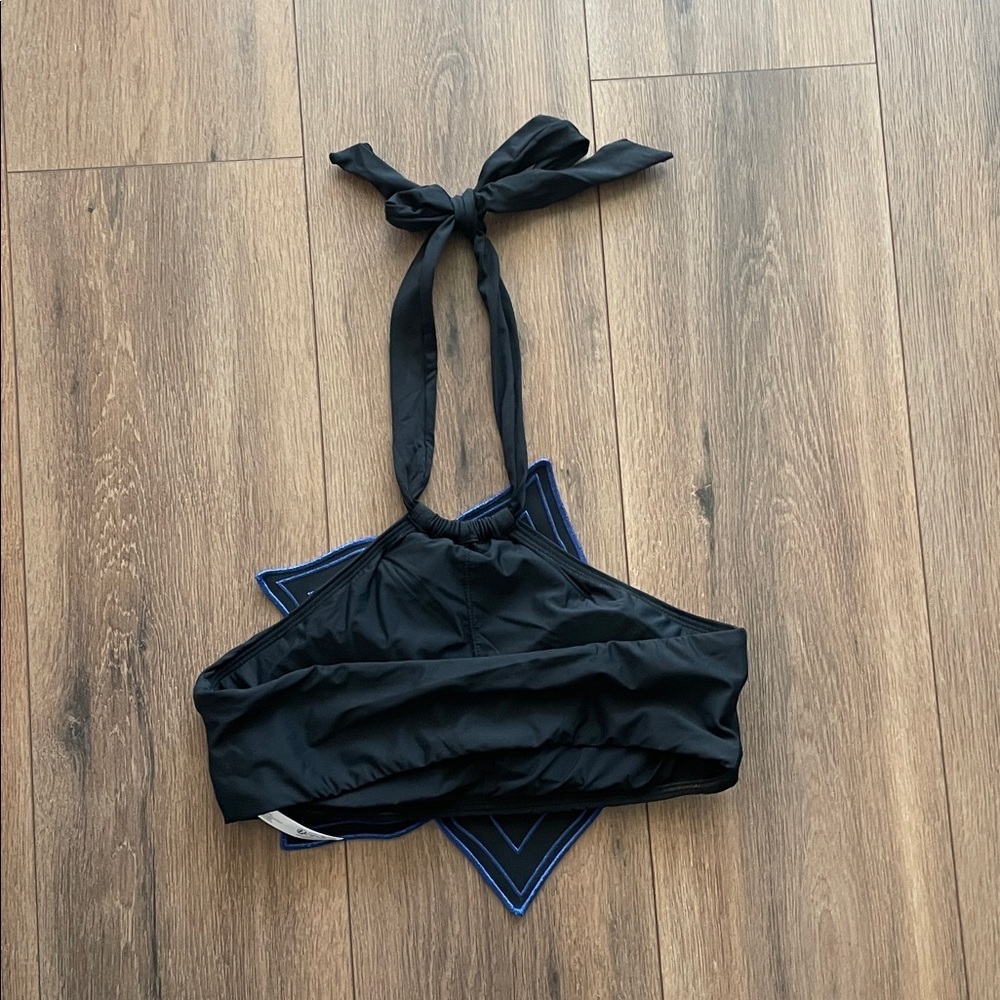 Anthropologie Celandine Daphne Flower Halter Bikini Top - Picture 4 of 6